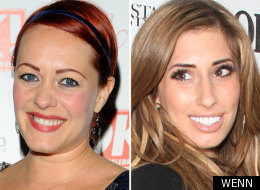 Sarah Cawood and Stacey Solomon