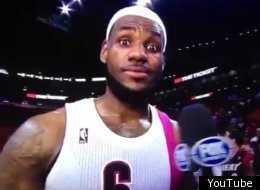 LeBron started his campaign to bring Peyton Manning to Miami.