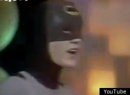 Retired soldier and Batman impersonator André Luiz Pinheiro, seen here in a 1979 Brazilian childrens show, has been hired to patrol the streets of Taubate, Brazil, in hopes his presence will reduce crime.