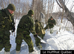 Une cinquantaine de soldats canadiens et américains ont participé le week-end dernier à un entrainement commun à Valcartier: Highland Yankee.