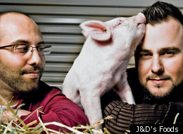 Justin Esch and Dave Lefkow came together over their love for bacon and have created a tasty line of bacon-flavored foods and novelties.