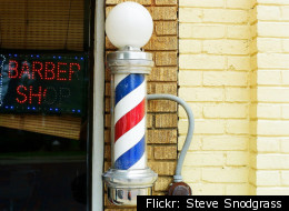 In many states, beauticians are getting snippy about the rights to display barber poles.