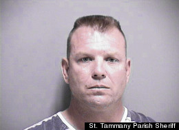 New Orleans police say Thomas Robert Harter tried to avoid a field sobriety test by jumping off a bridge into a chilly lake.
