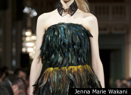 Lucian Matis showcased some of his fall 2012 looks in an off-Toronto Fashion Week show.