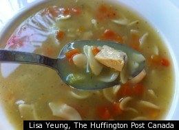 Could I imagine I was eating homemade chicken soup during this test drive of Imagine Organic Chicken Soup? Not quite...