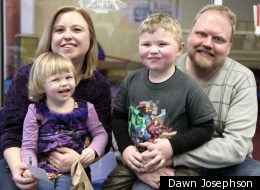 Dawn Josephson and her family were able to find health insurance that covered her son, Wesley, after health care reform passed.