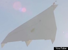 That is one massive paper airplane.