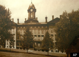 In this undated photograph provided by Illinois State University, Old Main building is shown on Normal, Ill. campus. (AP photo/Illinois State University via The Pantagraph)
