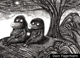 Two of Dain Fagerholm's creations