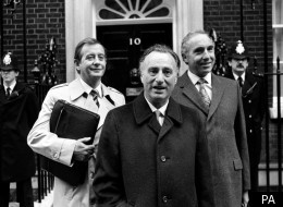 Paul Eddington playing the role of PM Jim Hacker