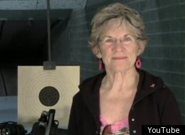 Wynola Possenti is one of three Alaskan grandmothers who are challenging residents to compete against them in hunting, pistol marksmanship and rifle shooting,