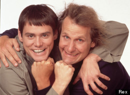 Jim Carrey and Jeff Daniels in Dumb and Dumber