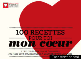 «100 recettes pour toi mon cœur», au éditions Transcontinental.