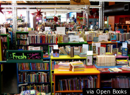 Open Books, one of many organizations that can benefit from your used goods.