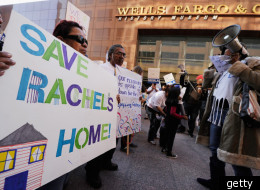 Protesters Mark The 160th Year Of Wells Fargo With Satirical Birthday Party