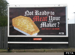 Animal Rights: Peta hopes that the advert will encourage people to go vegan