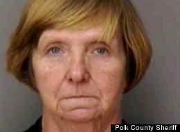 Police say that Barbara Scott allegedly killed her husband and buried him in her herb garden.