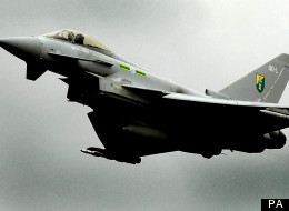 The 'loud bang' heard by members of the public was a sonic boom caused by a typhoon jet