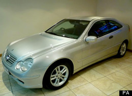 Police have released this picture, of a Mercedes similar to that which the man was found in