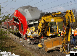 The passenger train derailed, injuring thirteen and killing the conductor