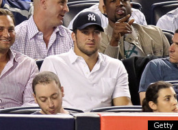 Tim Tebow was mostly booed at the Yankees game.