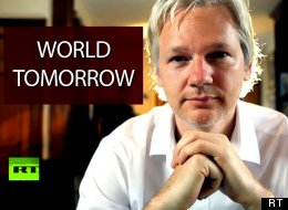 Assange's TV show is produced by the Kremlin-owned RT network