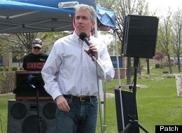 U.S. Rep. Joe Walsh in Huntley, Ill., Saturday.