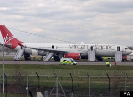 The plane's emergency landing is being looked into by the Air Accidents Investigation Branch