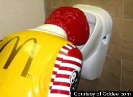 Ronald McDonald as you've never seen him before.
