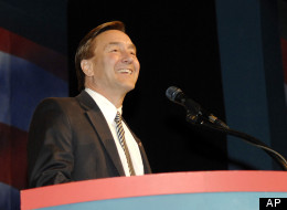Rep. Rick Berg (R-N.D.) speaks at the North Dakota GOP Convention.