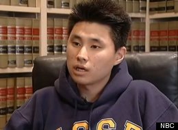 Daniel Chong, seen here in an interview with NBC, was wrongfully imprisoned for 5 days without food or water.