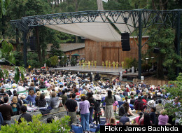 A crowd at Stern Grove watches the San Francisco Ballet perform in 2007.