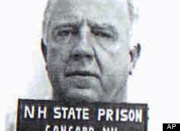 This black and white inmate booking photo released by the New Hampshire Department of Corrections shows William P. Coyman, of Boston, who had been sentenced to prison for theft and drug possession.