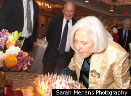 Deborah Szekely, 90, celebrates her birthday today.