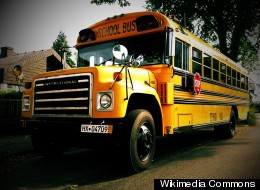 Elk Island Public Schools' buses to be tracked by GPS. (Wikimedia Commons)