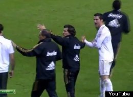 Ronaldo insults Martinez after the final whistle