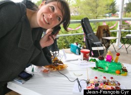 La comédienne aurence Dauphinais au Festival d'arts vivants (OFFTA).