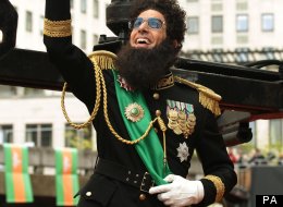 The Dictator has finally made it to screen