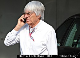 Bernie Ecclestone © AFP/Prakash Singh
