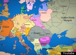 Timelapse map of Europe