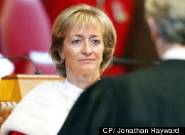 Justice Marie Deschamps is retiring from the Supreme Court of Canada, leaving Prime Minister Stephen Harper to fill a third court vacancy in less than a year. (CP/ JONATHAN HAYWARD)
