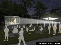 The Canfield Social Yard is one of the projects in the Let's Save Michigan