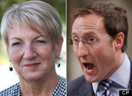 Newfoundland and Labrador Premier Kathy Dunderdale is singling out Defence Minister Peter MacKay for failing to deliver on past federal election promises to the province. (CP)