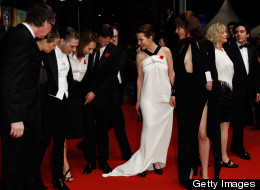 La distribution du film Laurence Anyways à Cannes.