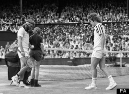 Borg and McEnroe swap sides