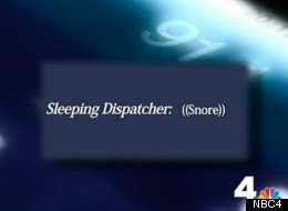 The transcript of a 911 call when the operator fell asleep.