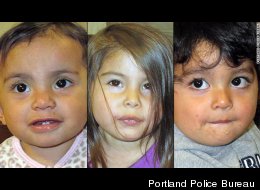 Three abandoned children -- all ages 3 or younger -- were found in a shed in Portland on Thursday.