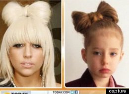 Marcella Marina et son idole Lady Gaga.