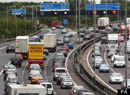 The 70-mile trip would involve the busy M25