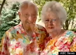 Mel and Joey Schwanke have worn matching outfits for 35 years.